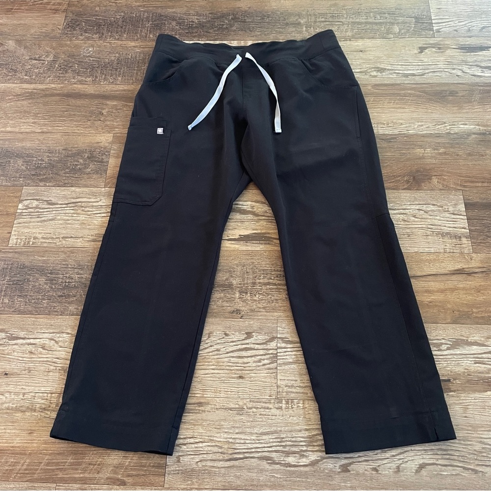 Black Women's Pants with Drawstring